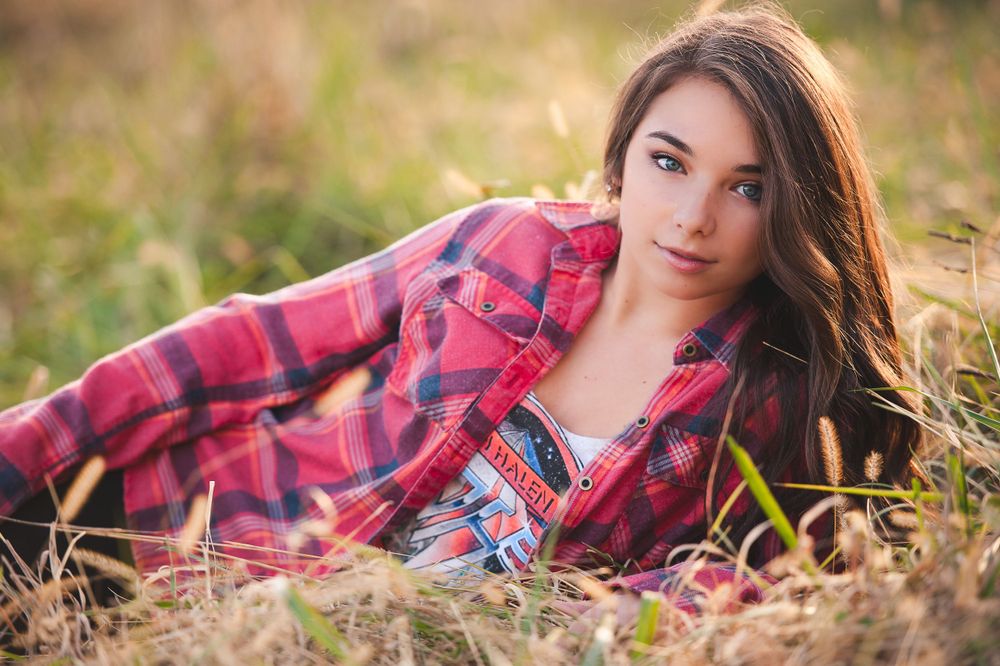 Senior girl session