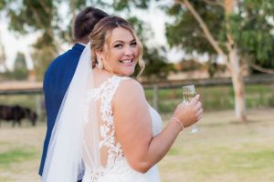 Wedding Bride and Groom Country Charm Wedding Venue WA