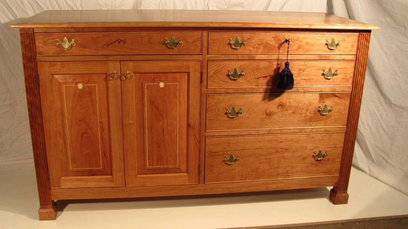 Founding Furniture - Cherry Credenza