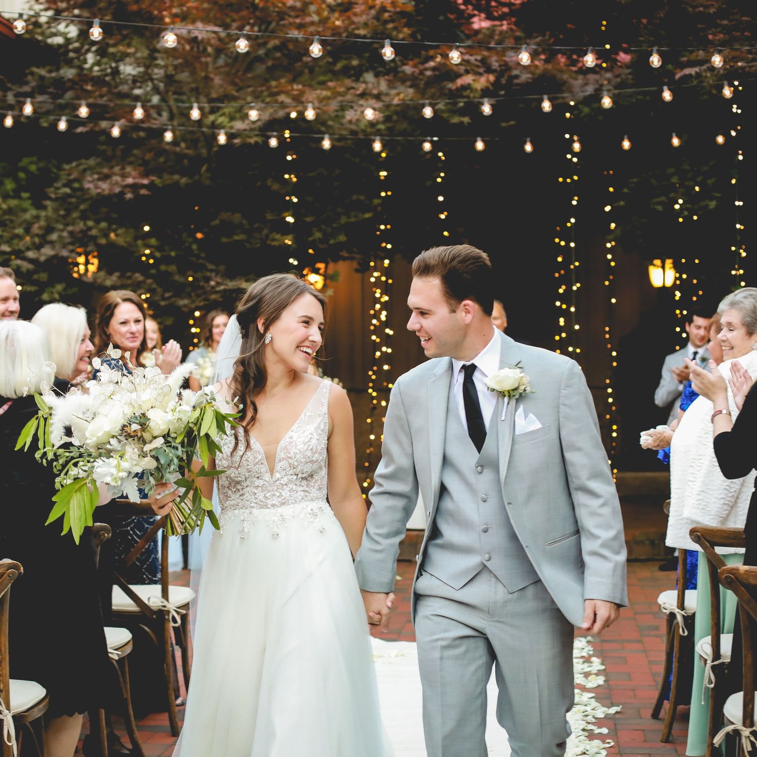 Wedding Recessional at the Lioncrest on The Biltmore Estate