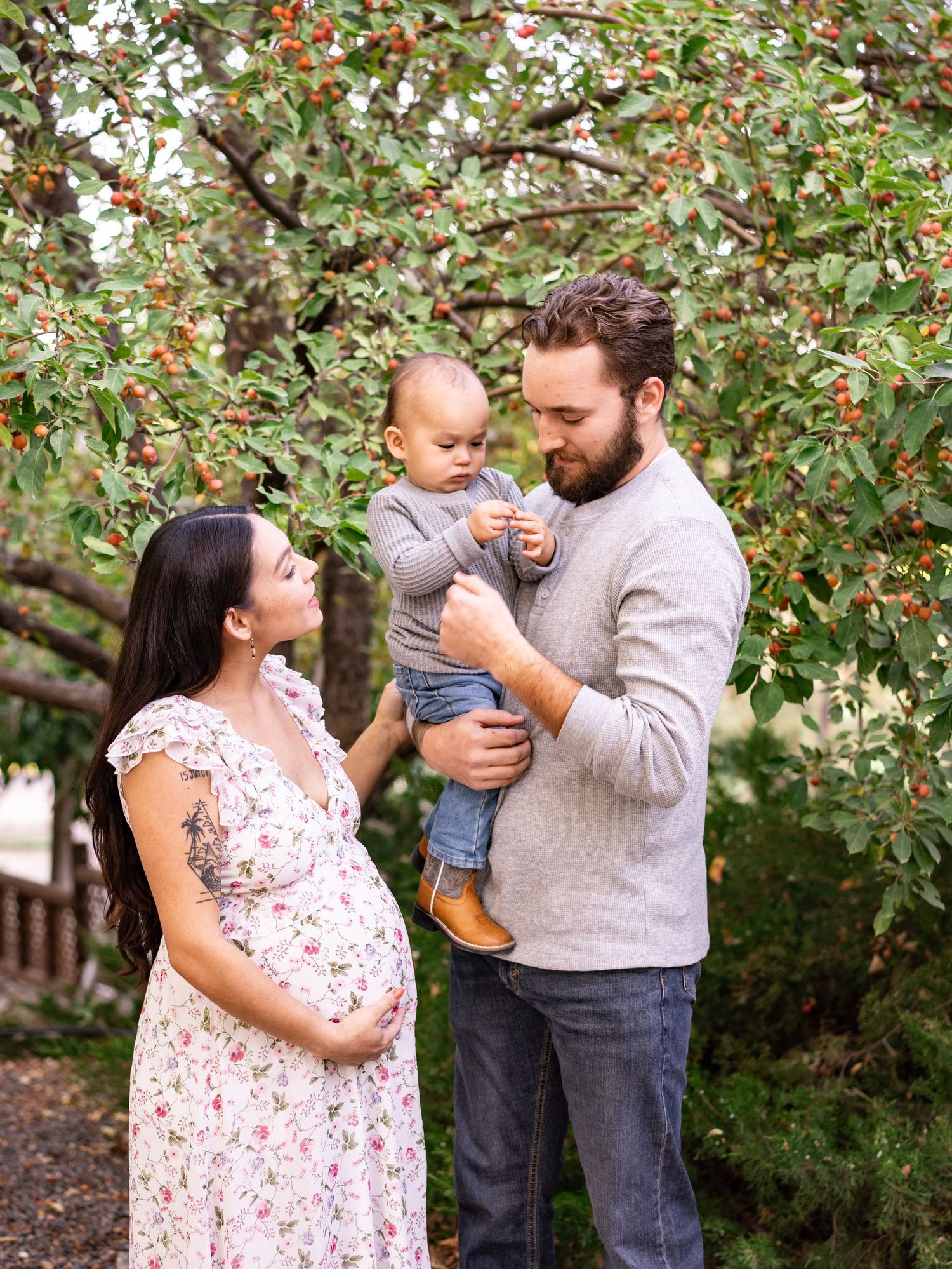 Reno maternity photo session at Rancho San Rafael Park
