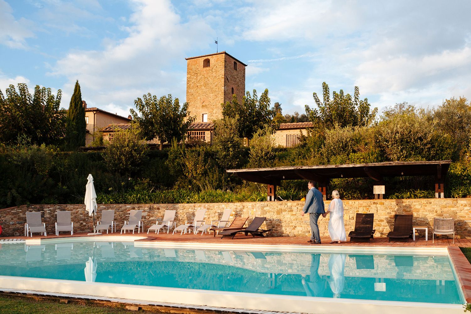 wedding venue Borgo Petrognano in Tuscany Italy by destination photographer