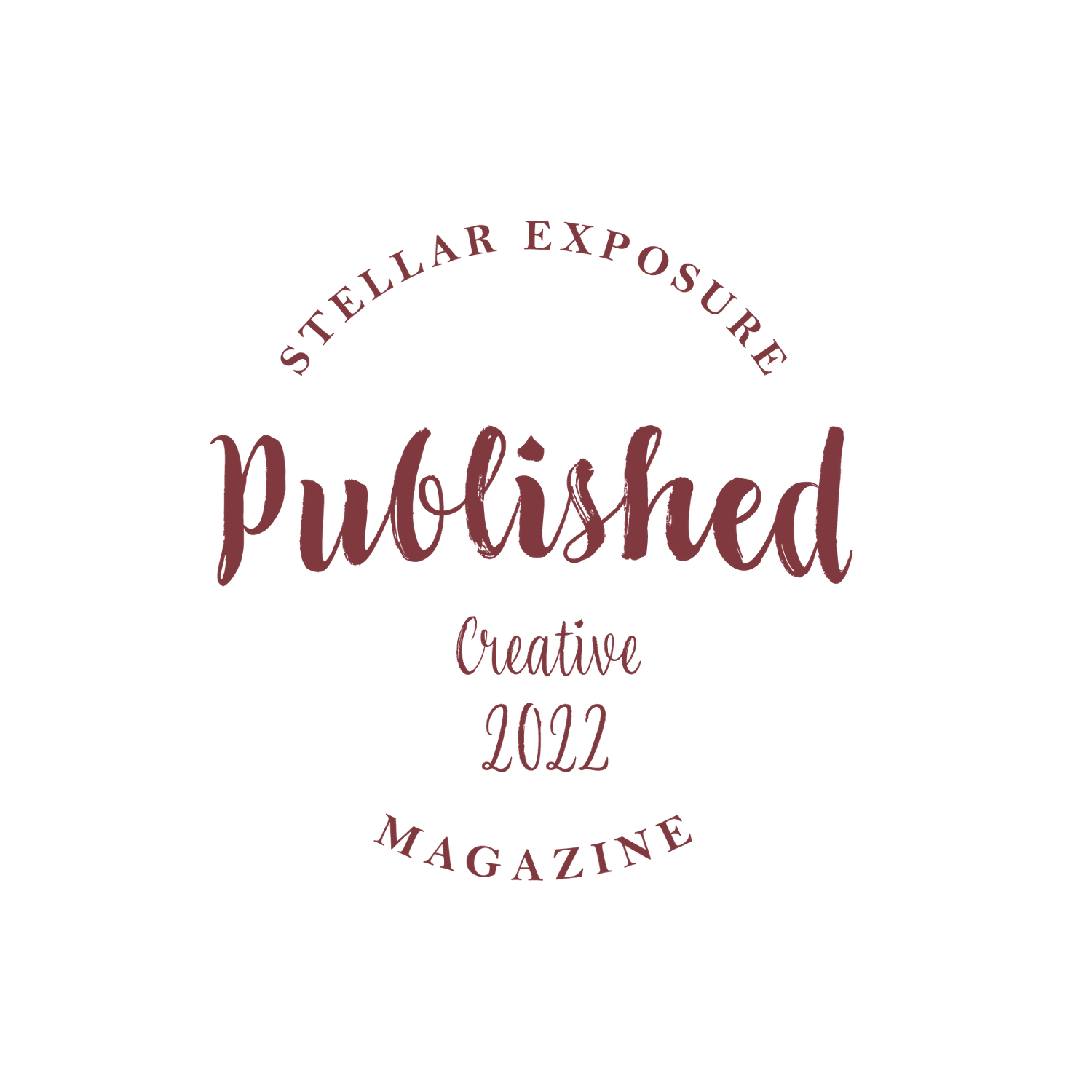 Vintage-style magazine header design with elegant typography.