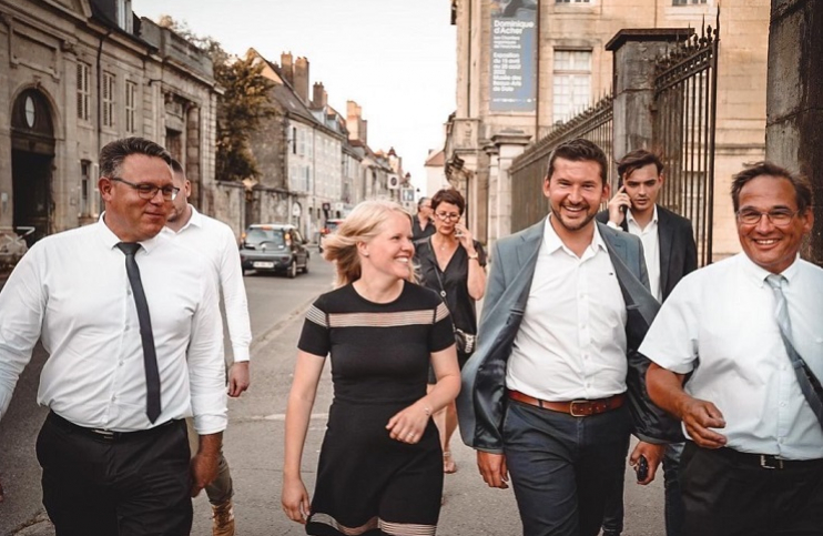 Image de campagne de Justine Gruet