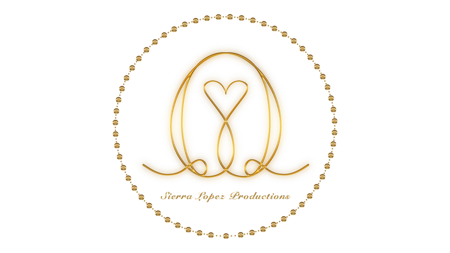 Sierra Lopez Productions logo representing photography, videography, and video editing services.