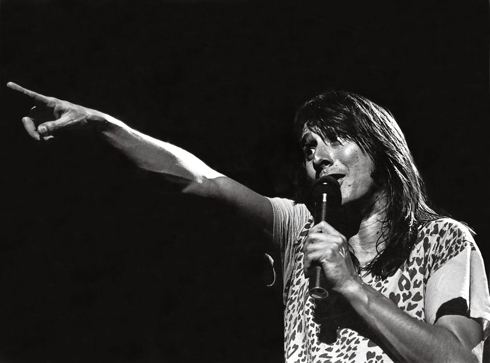 Concert Photography Steve Perry of Journey Houston Tx 1981 Cheetah Shirt