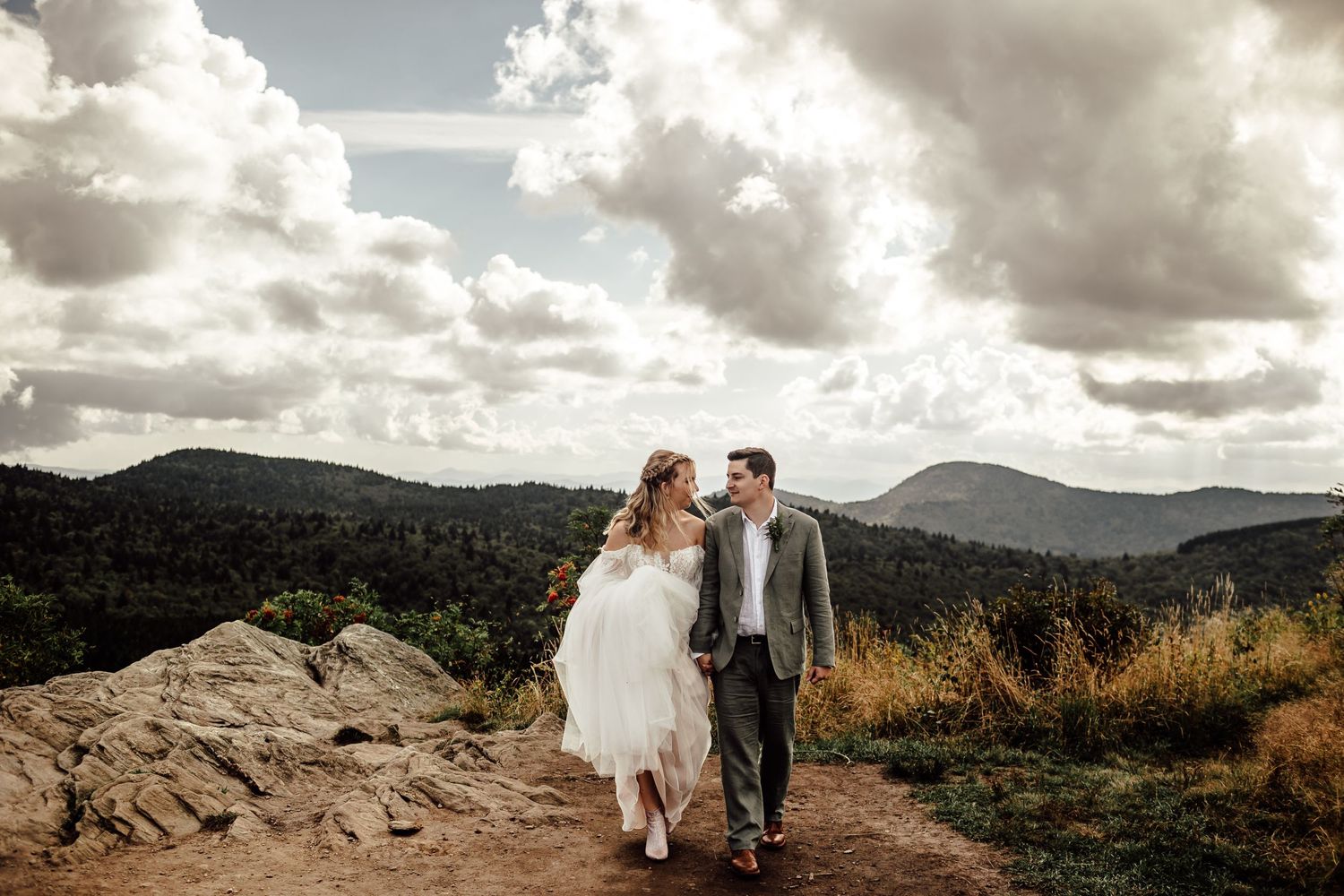 Asheville elopement photographer