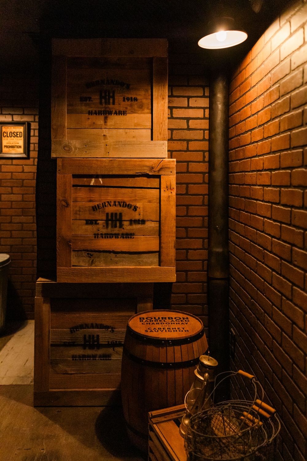 mobster storage crates