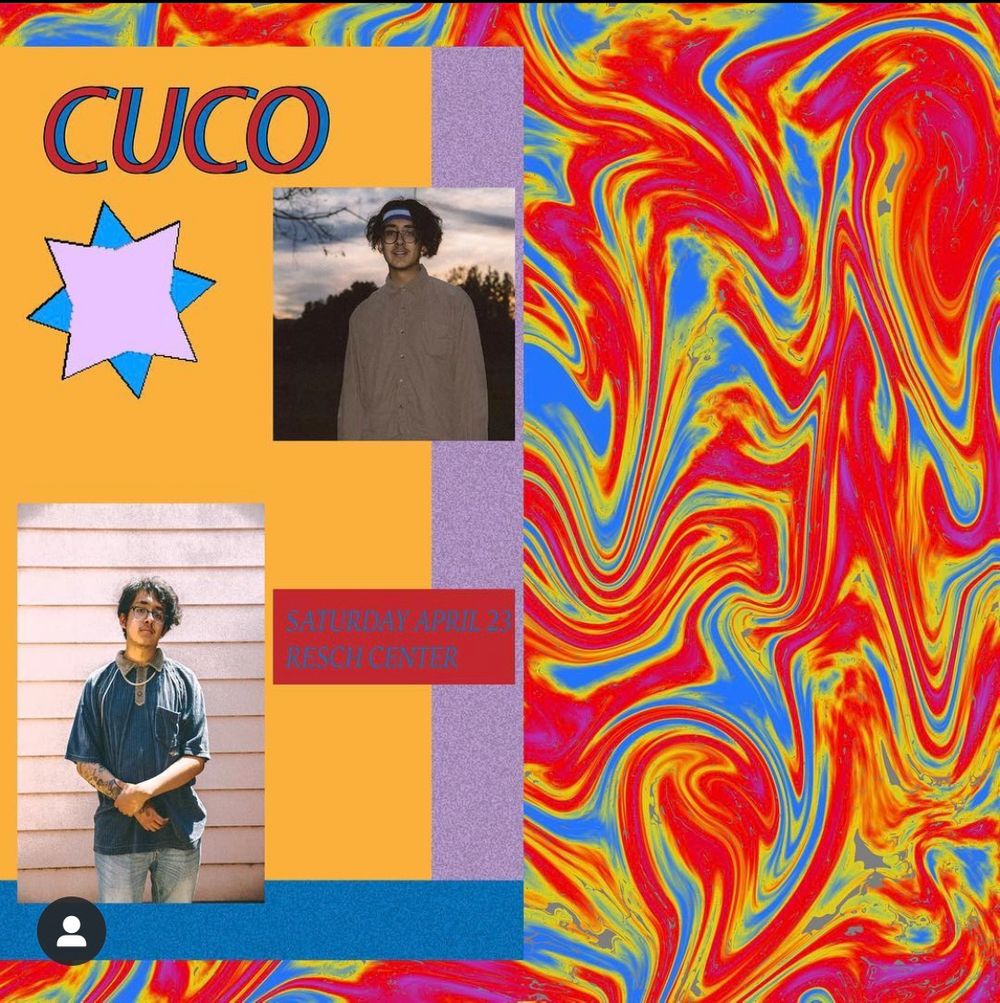 Cuco- Concert poster design for layout class