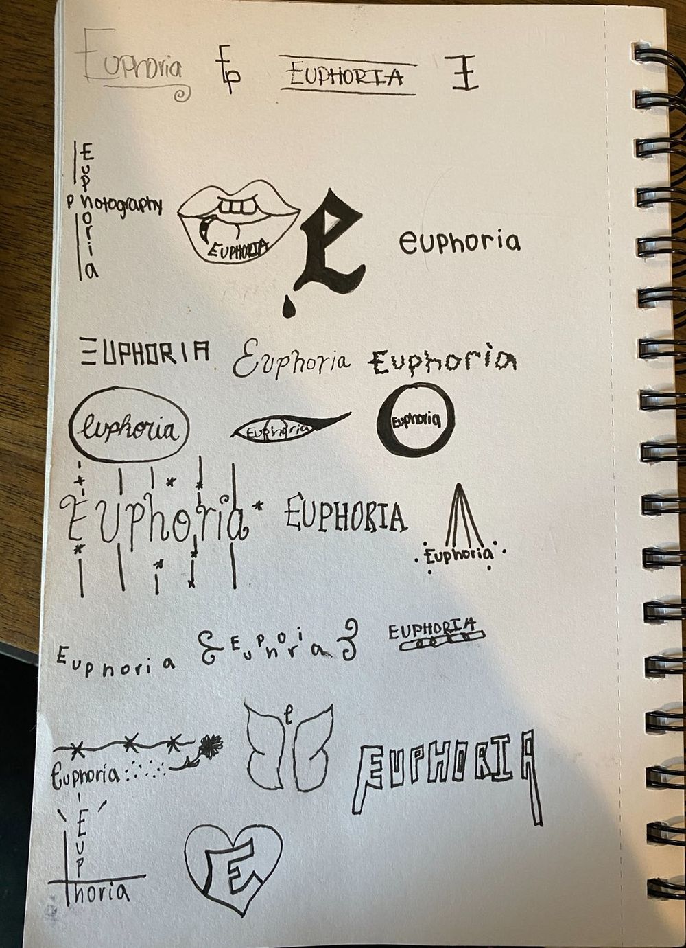Sketches for my logo