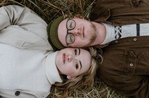Beach Engagement Session, Conrad's Beach Nova Scotia, Canada - Charlotte Buckle Photography