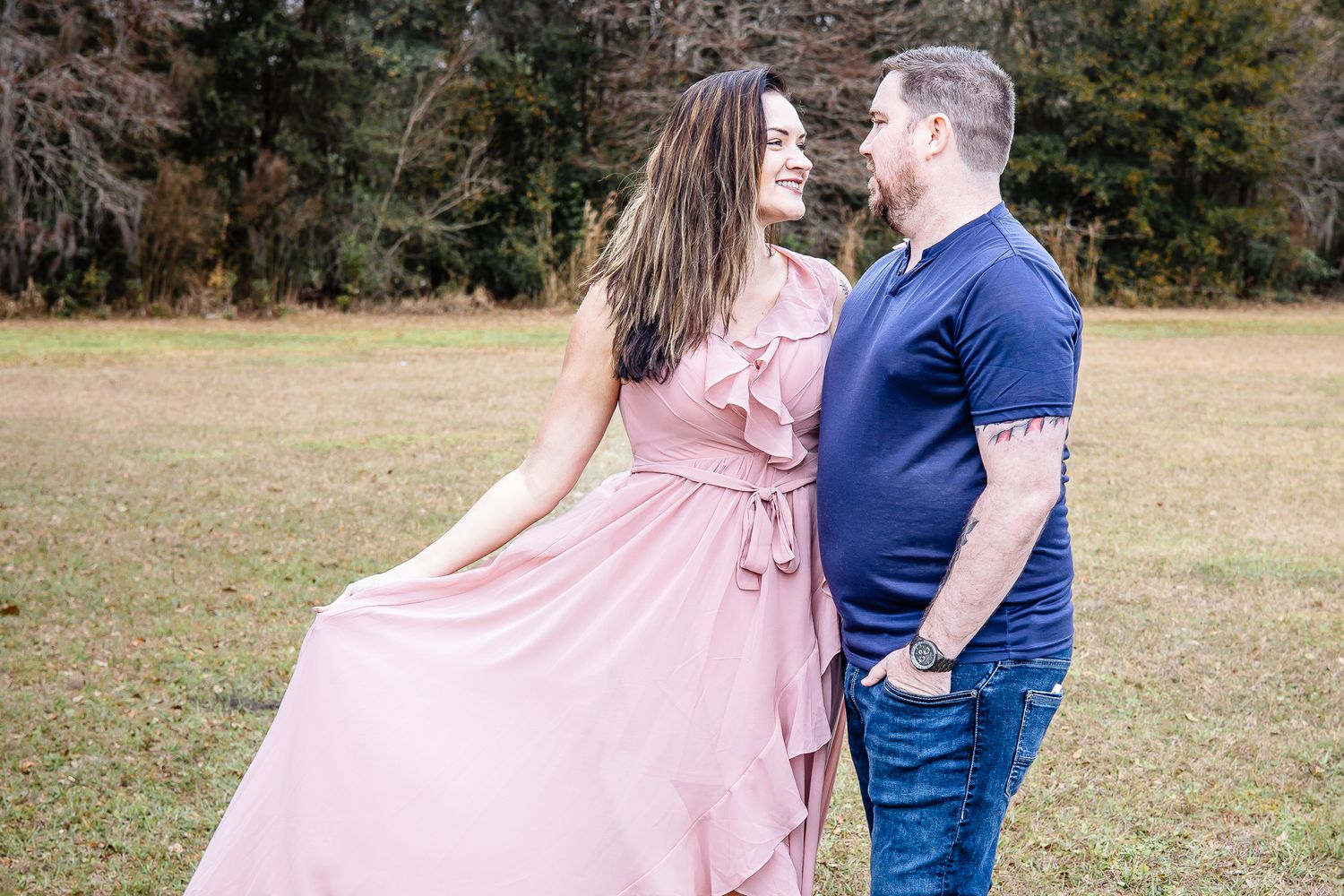 Tampa Fl Photographer headshots husband and wife