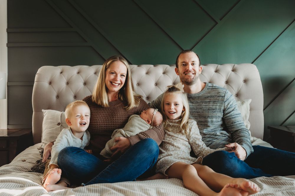 In-Home Lifestyle Newborn Photography in the Twin Cities Area