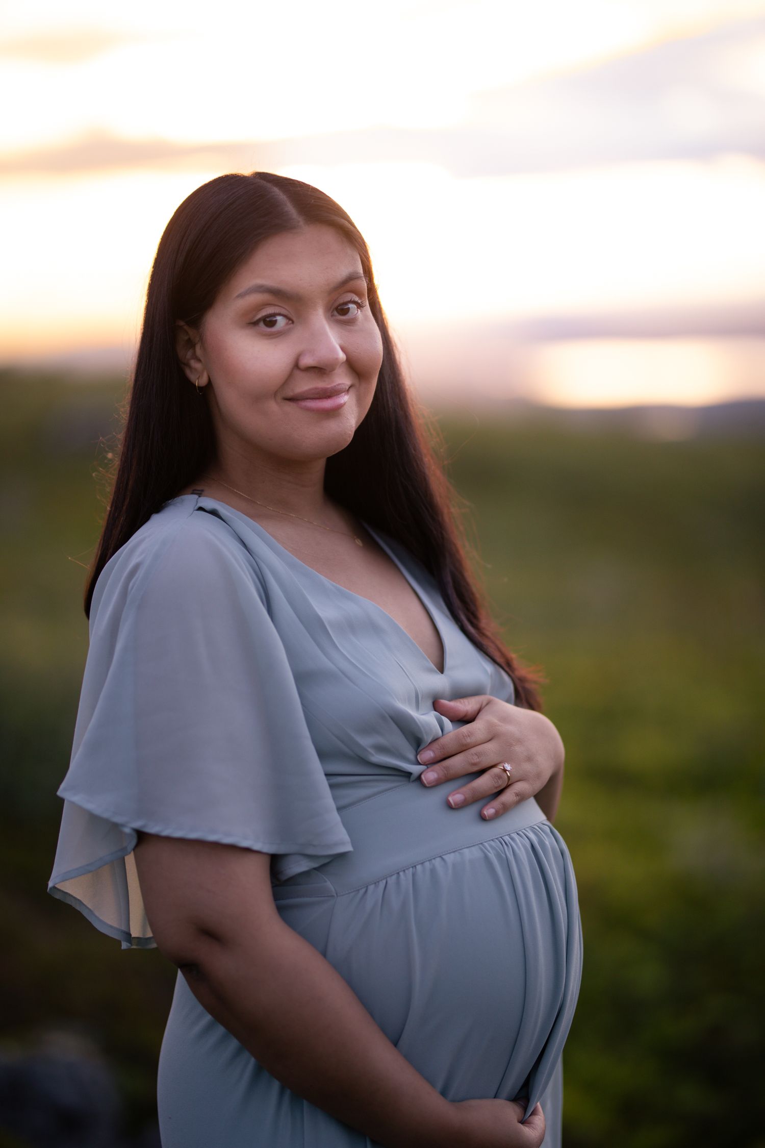 Gravidfotografering Gällivare Fotograf Norrbotten