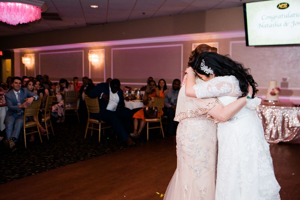 bride and mother dance
