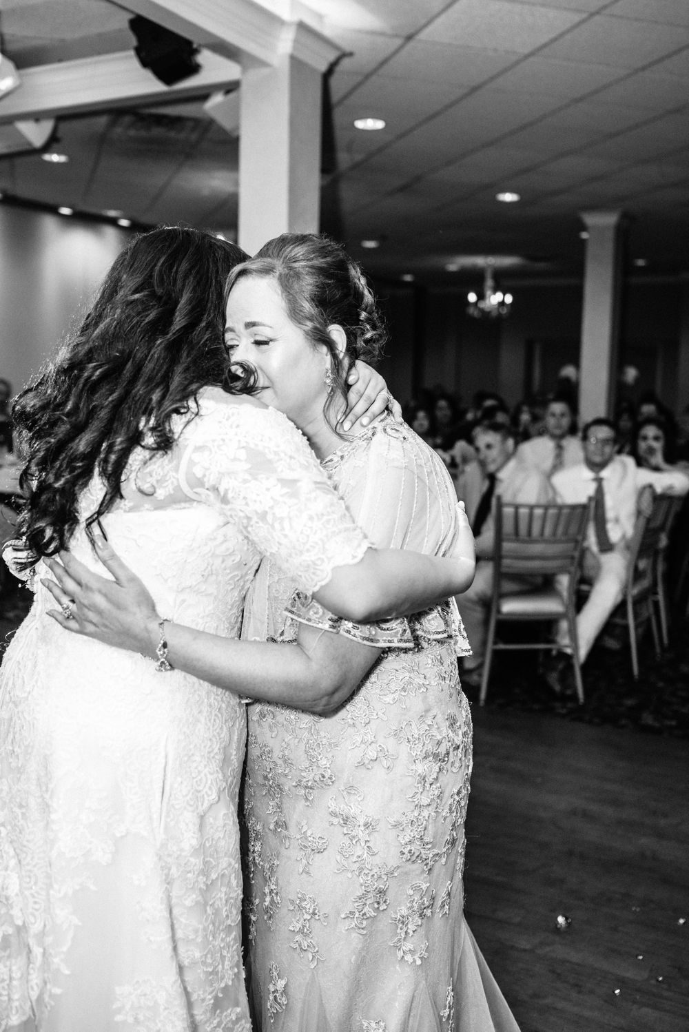 bride and mother dance