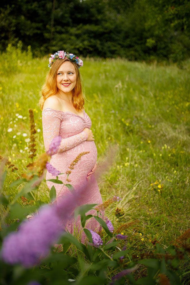 Romantische Babybauchfotos in Gelsenkirchen, Gladbeck, Bottrop, Marl, Dortsten