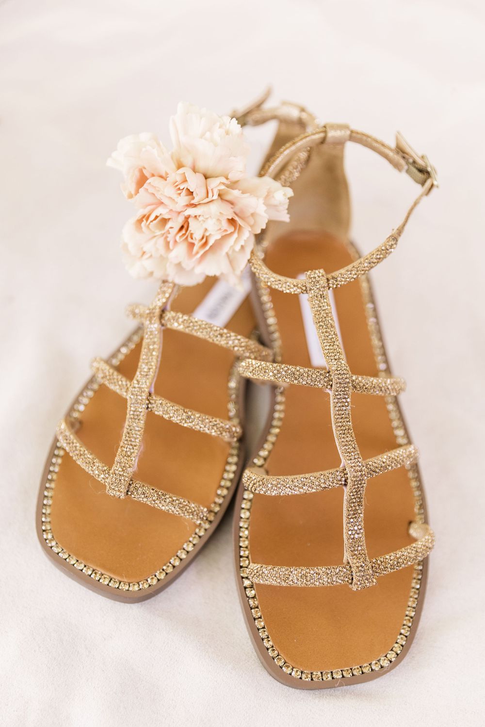 copper sparkle steve madden sandals