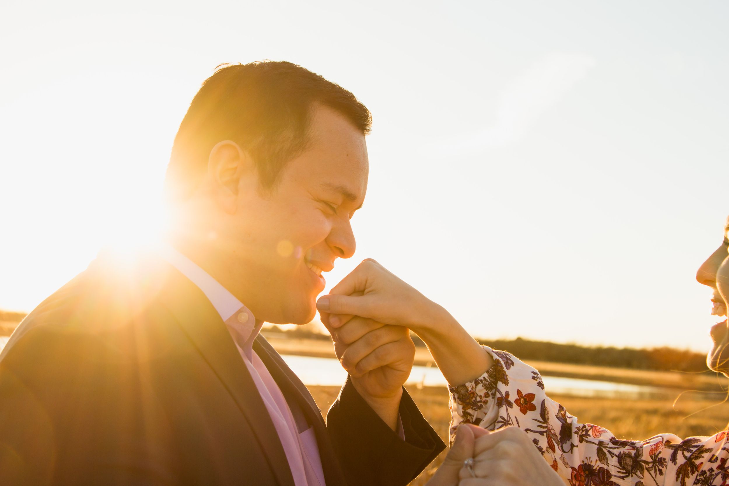 West Texas Abilene TX engagement photo