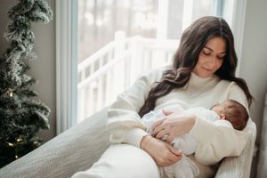 Dublin, Ohio Newborn Photographer - Powell, Ohio Newborn Photographer - In home newborn session - Natural Light Newborn