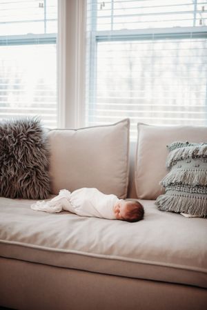 Dublin, Ohio Newborn Photographer - Powell, Ohio Newborn Photographer - In home newborn session - Natural Light Newborn