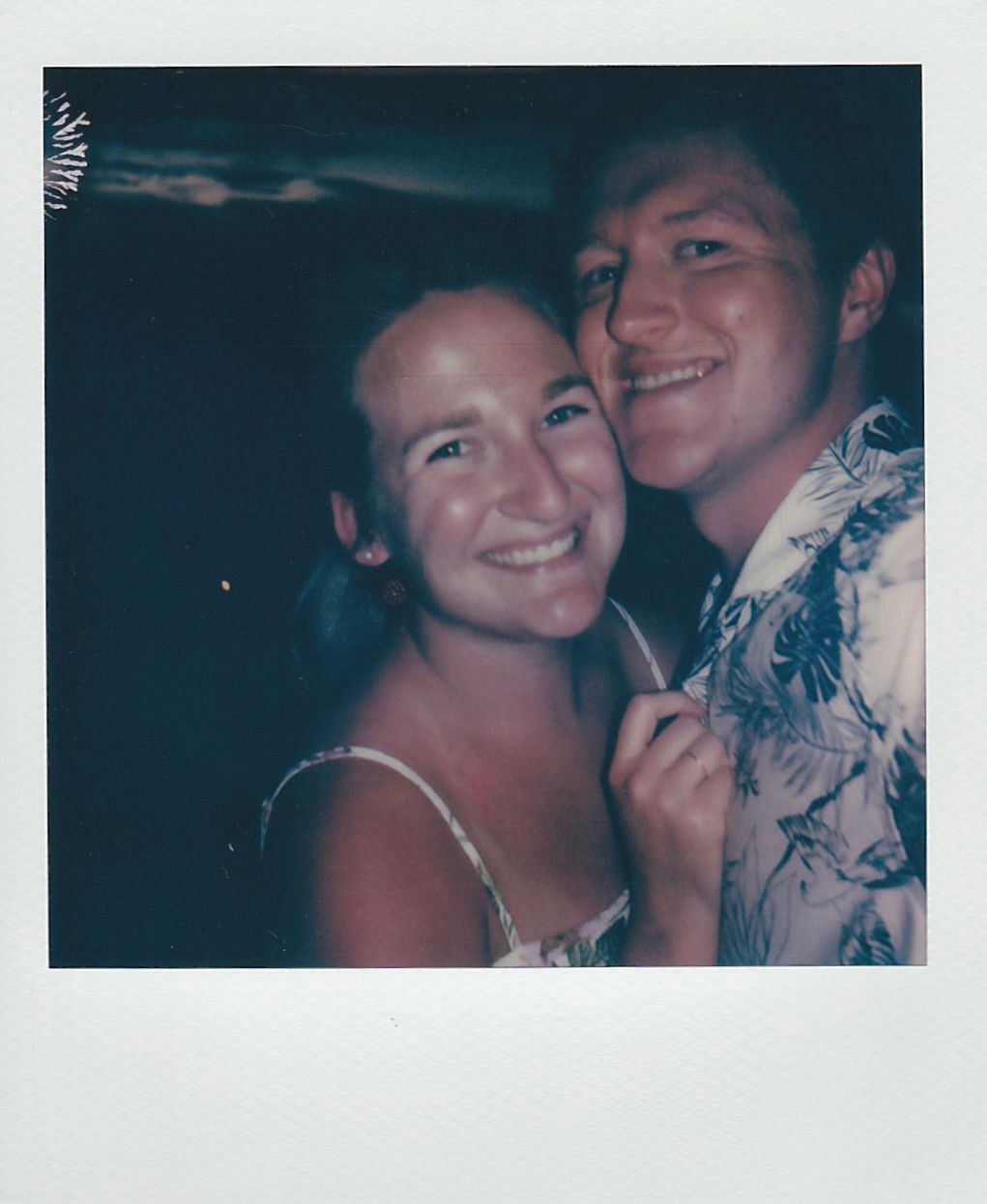 Series of intimate candid photos showing joyful laughter and connection.