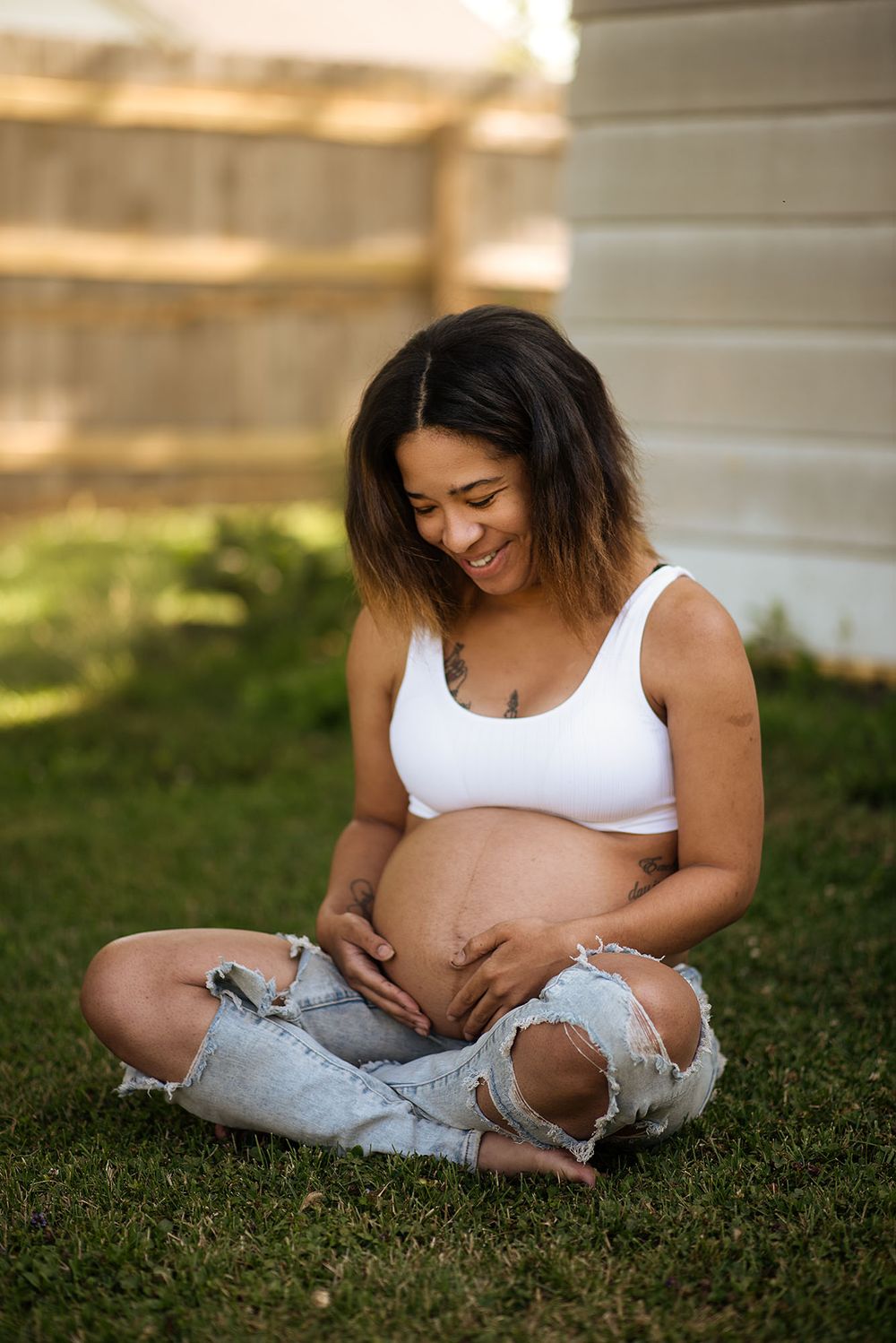 Maternity photography session in Buffalo, NY