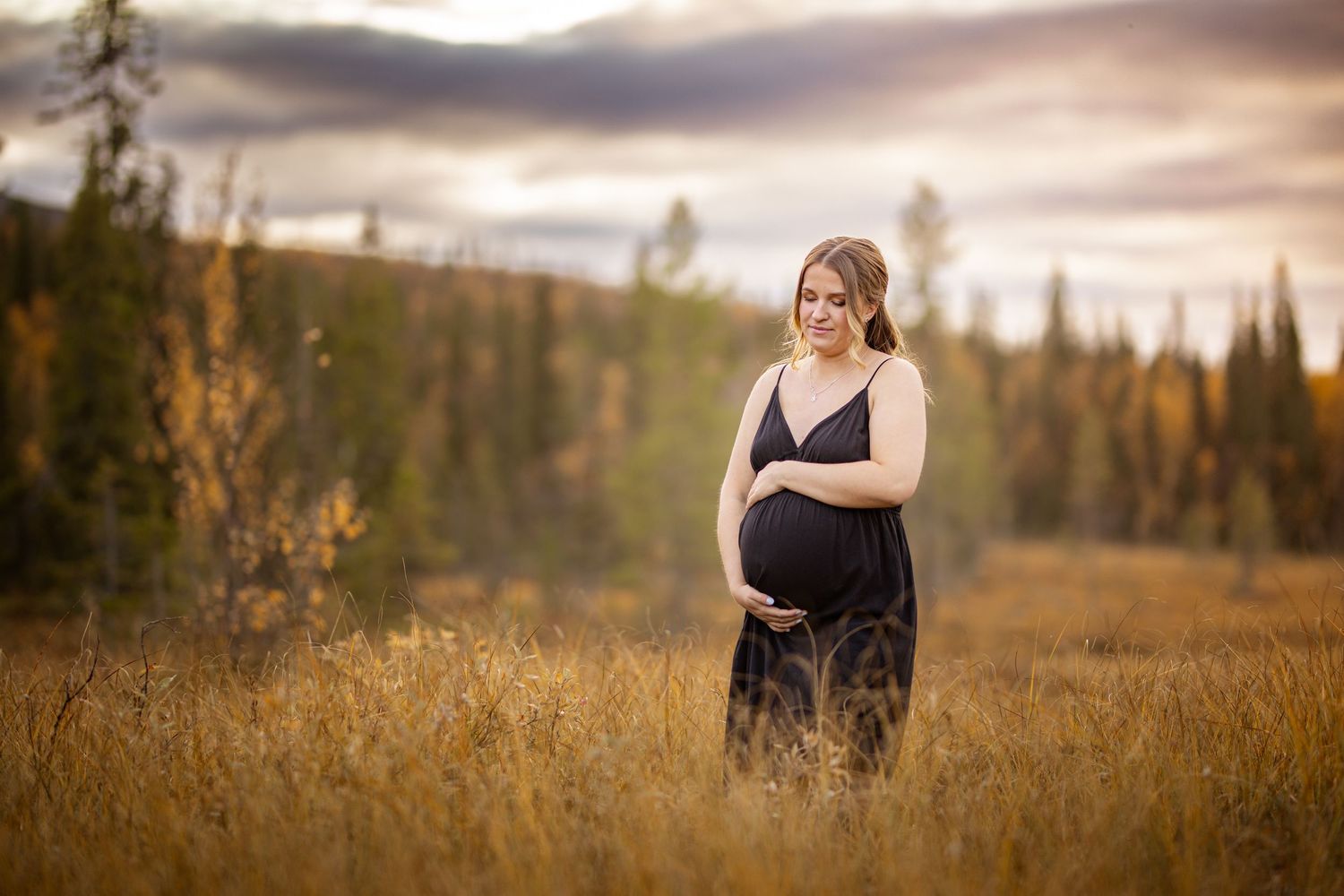 Gravidfotografering Gällivare Fotograf Norrbotten