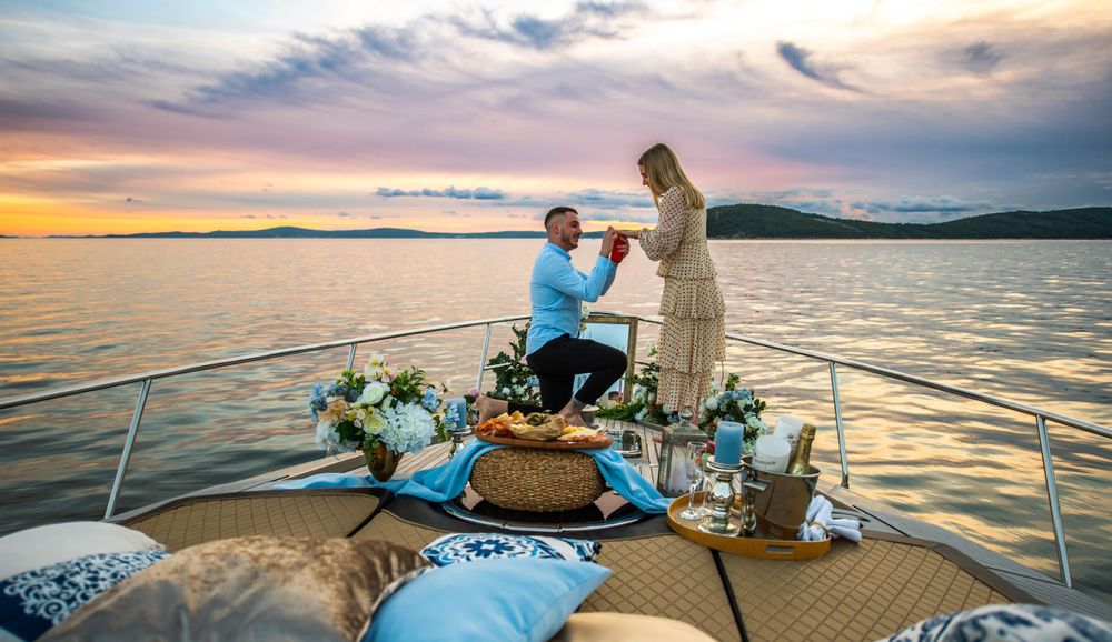 Proposal on a luxury yacht in Croatia