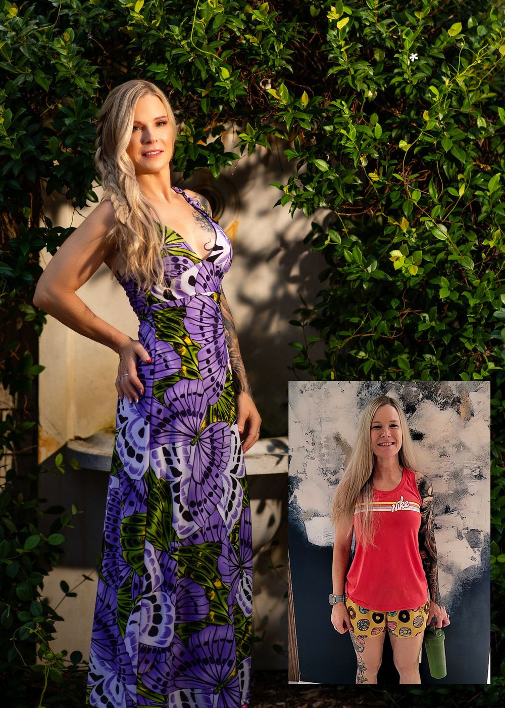 before and after hair and makeup woman over 40