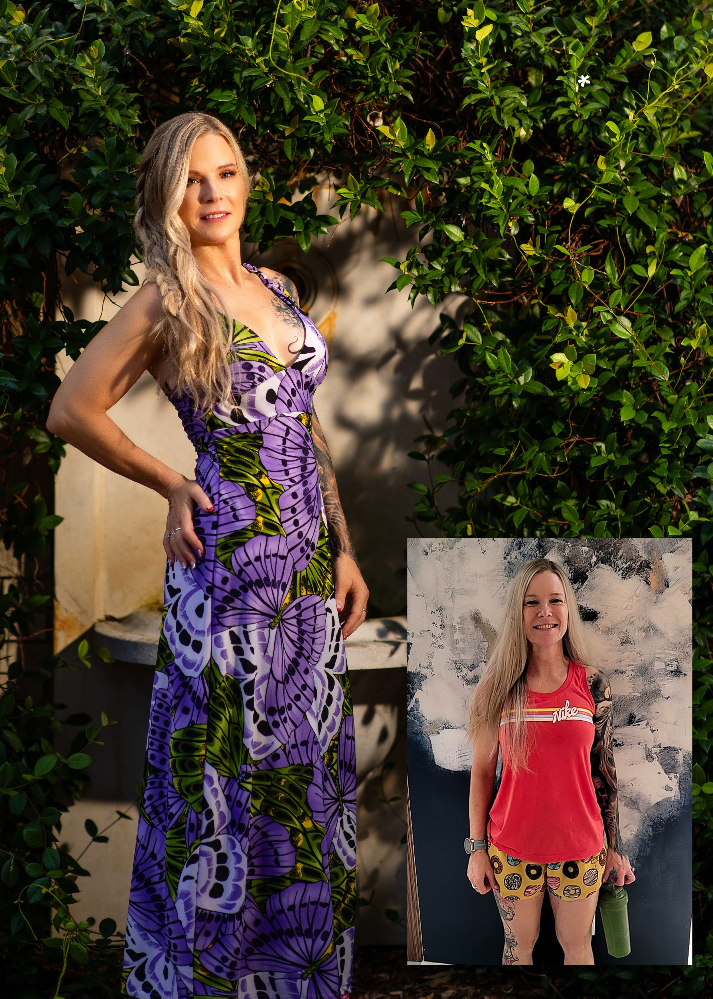 before and after hair and makeup woman over 40