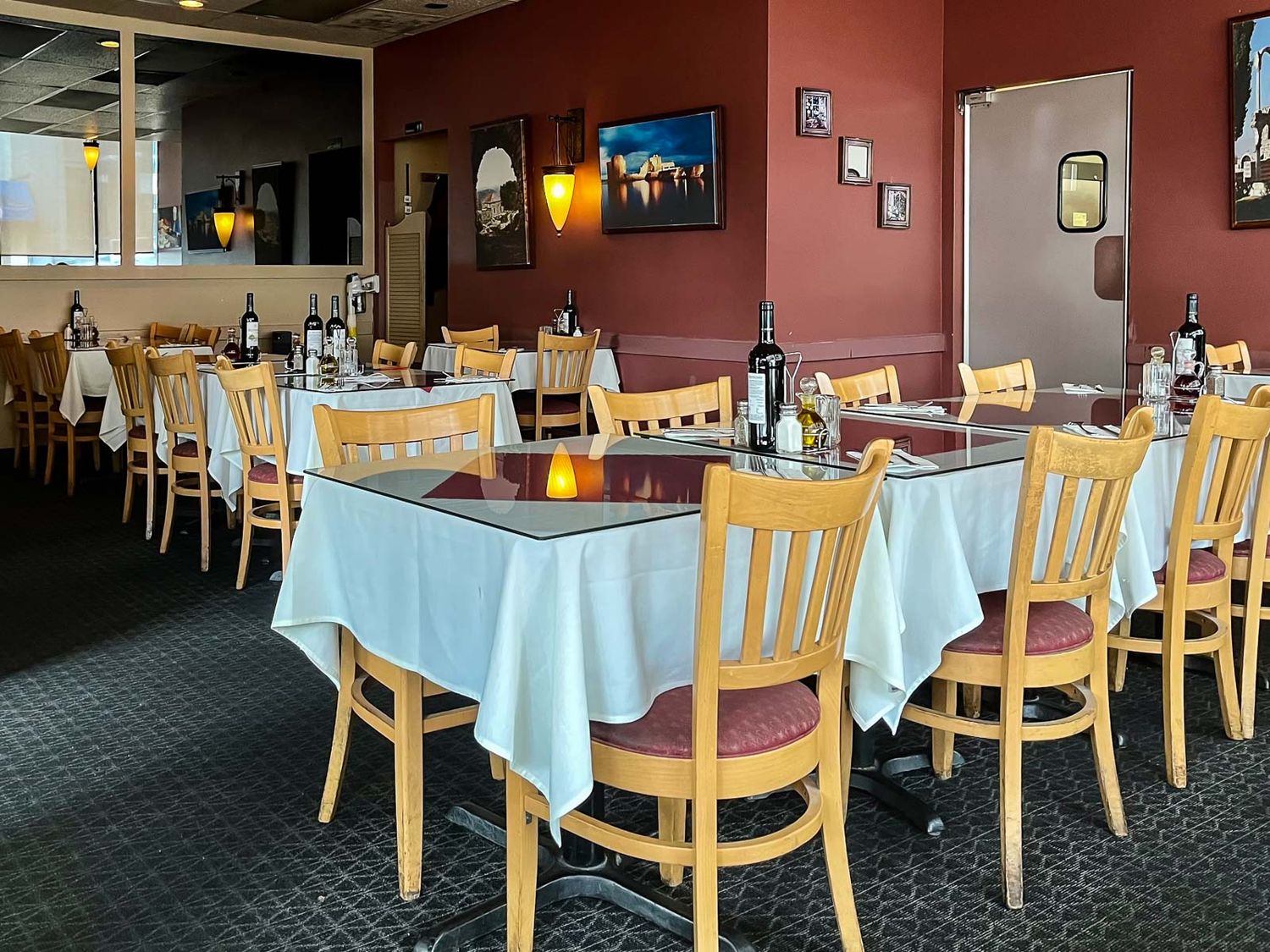 Photo of the dining room at Mediterranean Kitchen in Bellevue.
