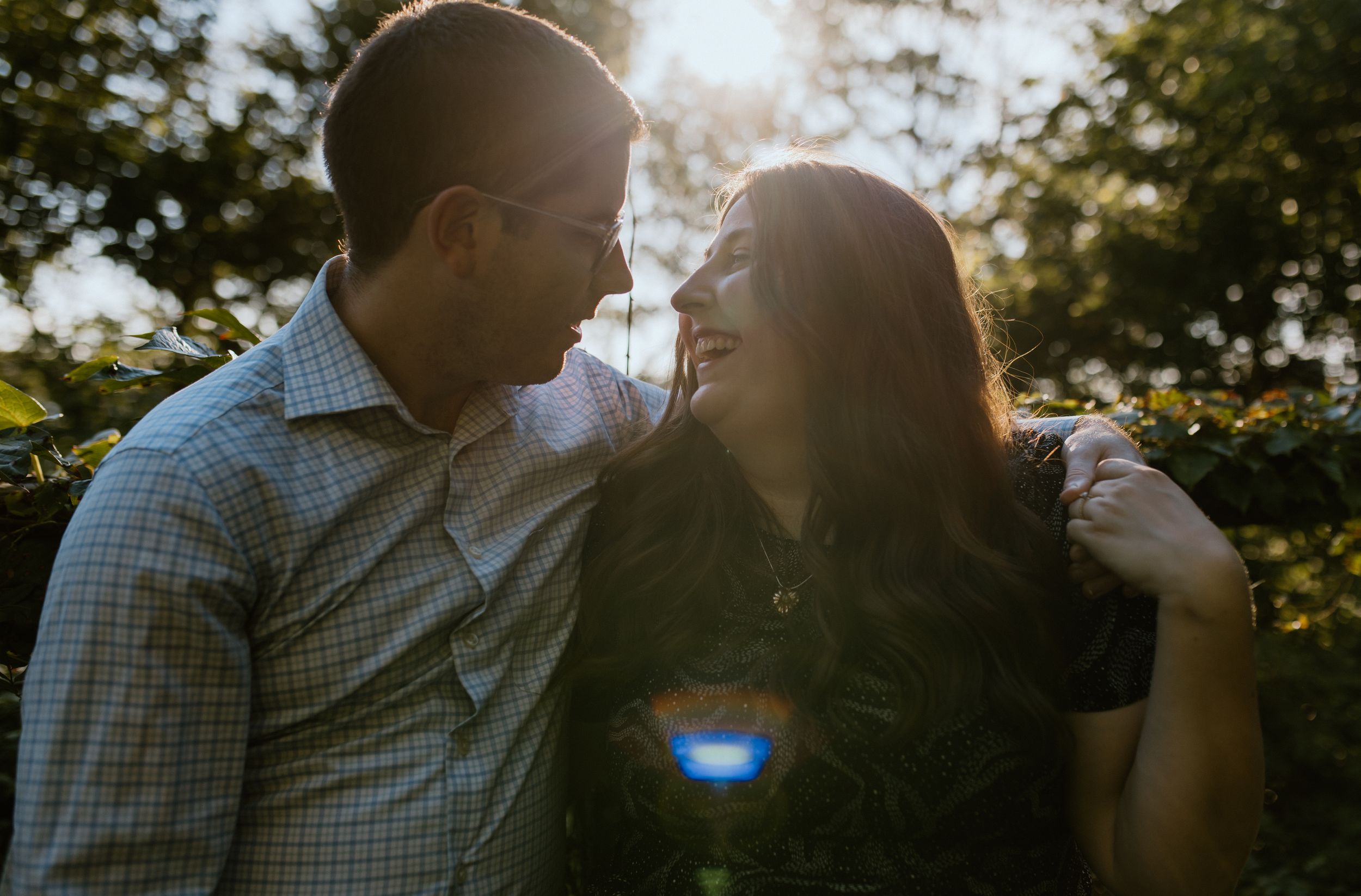 Summer engagement session along Dartmouth Waterfront, across from Halifax Waterfront, Dartmouth Nova Scotia