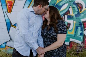 Summer engagement session along Dartmouth Waterfront, across from Halifax Waterfront, Dartmouth Nova Scotia