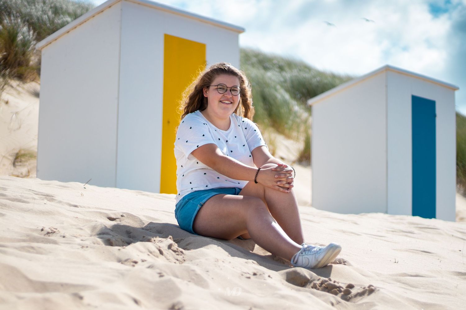 Portret foto strand Cadzand