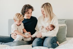 Familie newborn