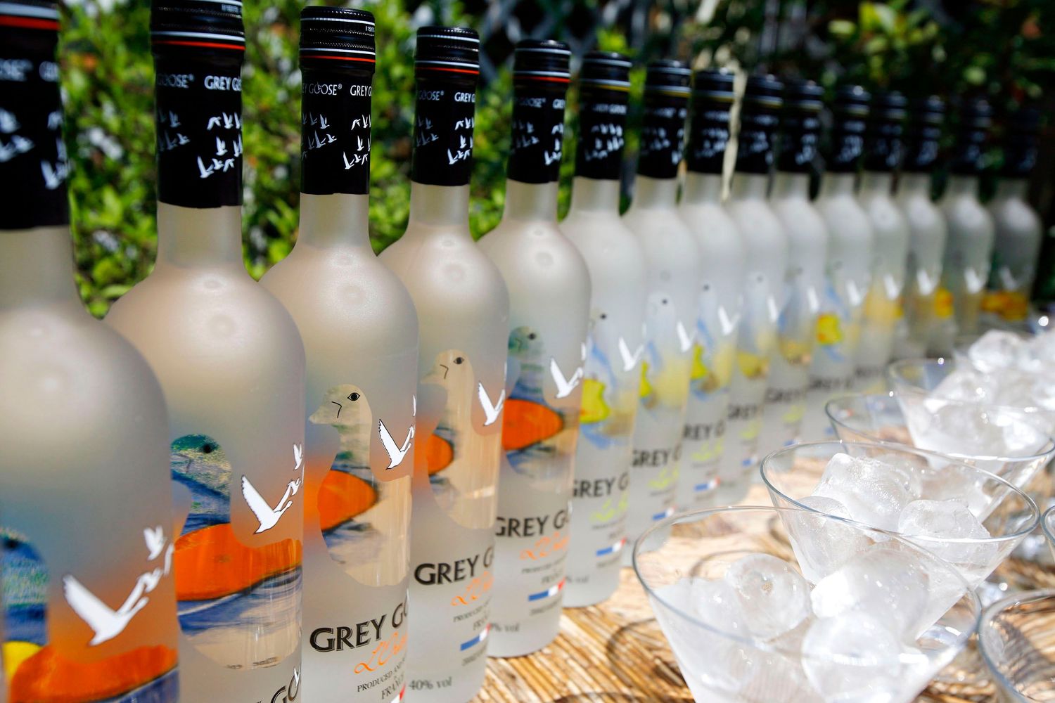 Product photo of multiple bottles of Grey Goose Vodka