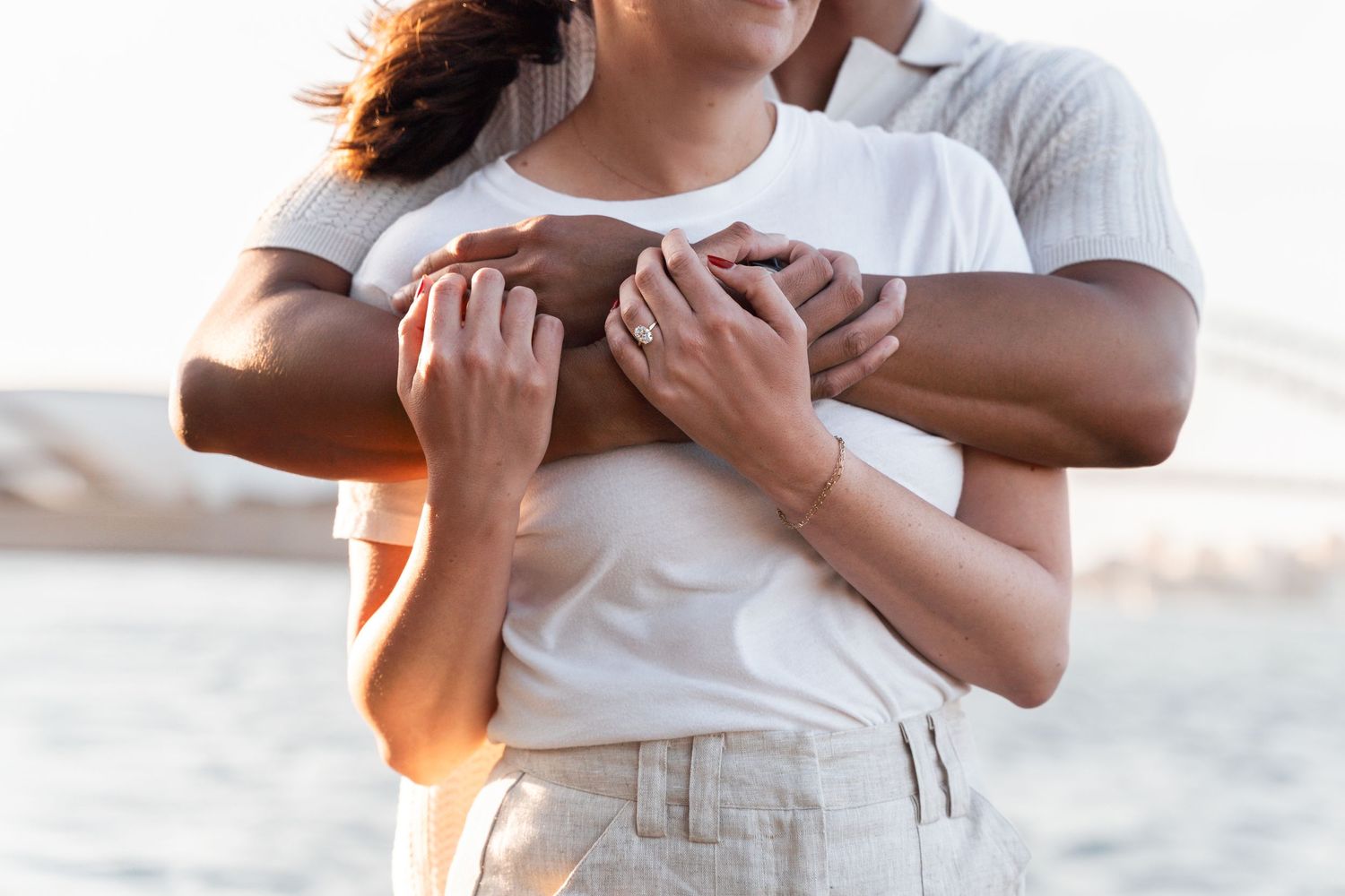 Sydney engagement photoshoot detail picture