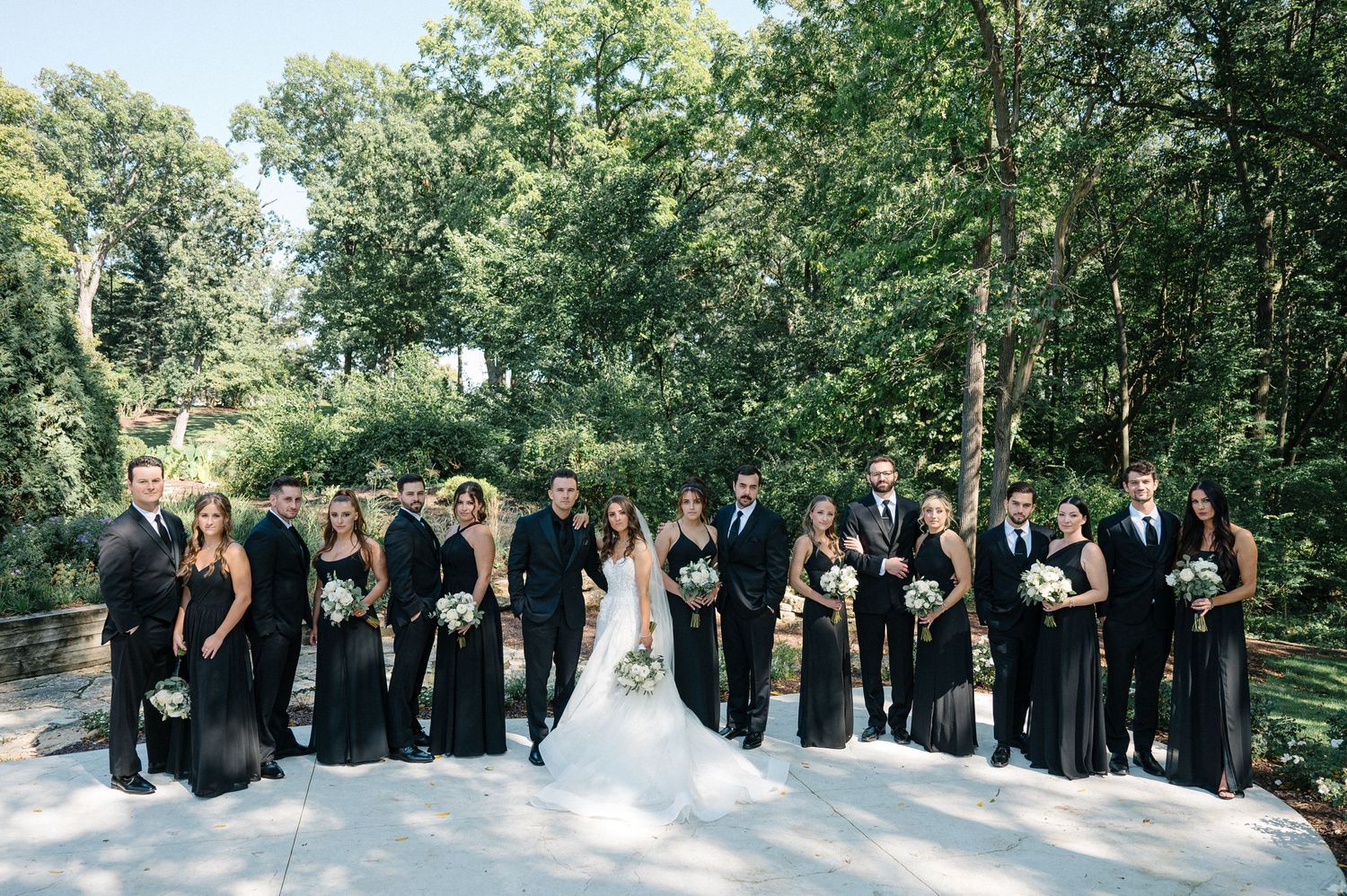 Modern Black Tie Summer Wedding at Monte Bello Estate | Candace Sims Luxury Chicago Fine Art Wedding Photographer