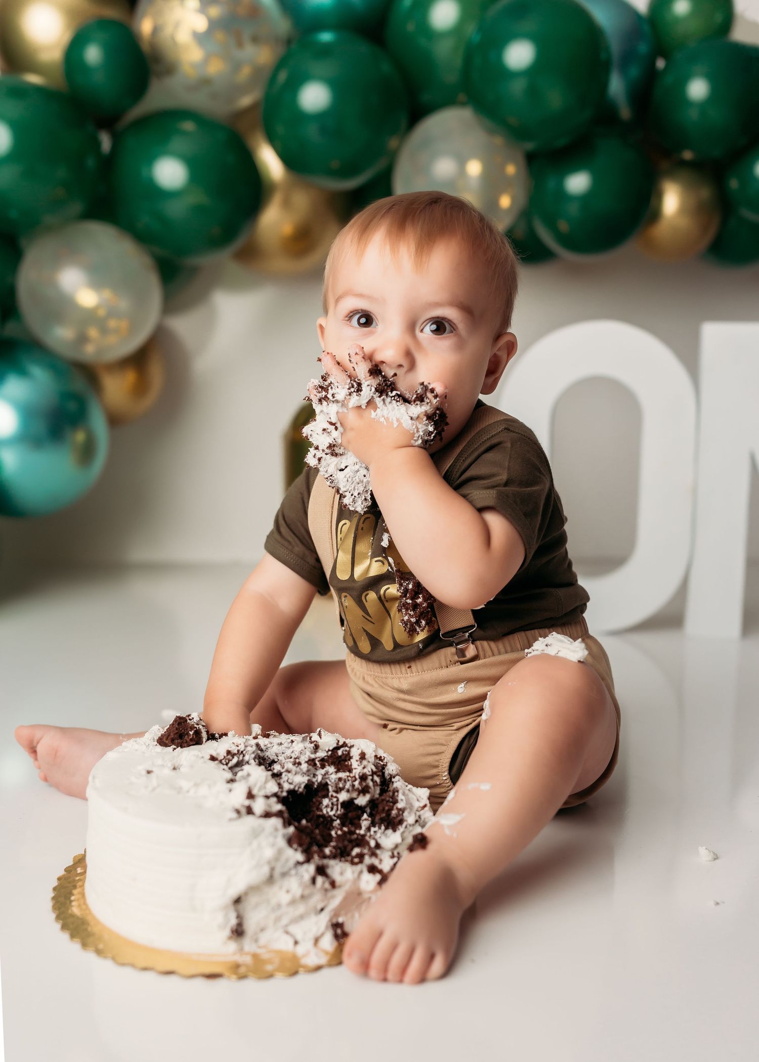 Tulsa Cake Smash baby boy