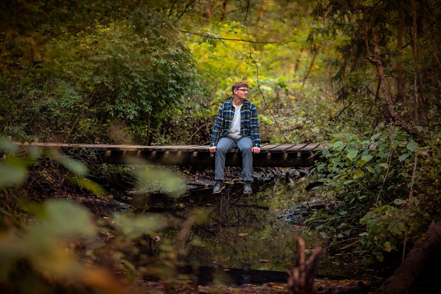 Senior Portraits - Radiant Reflections Photography - Warsaw Indiana - Winona Lake Trails