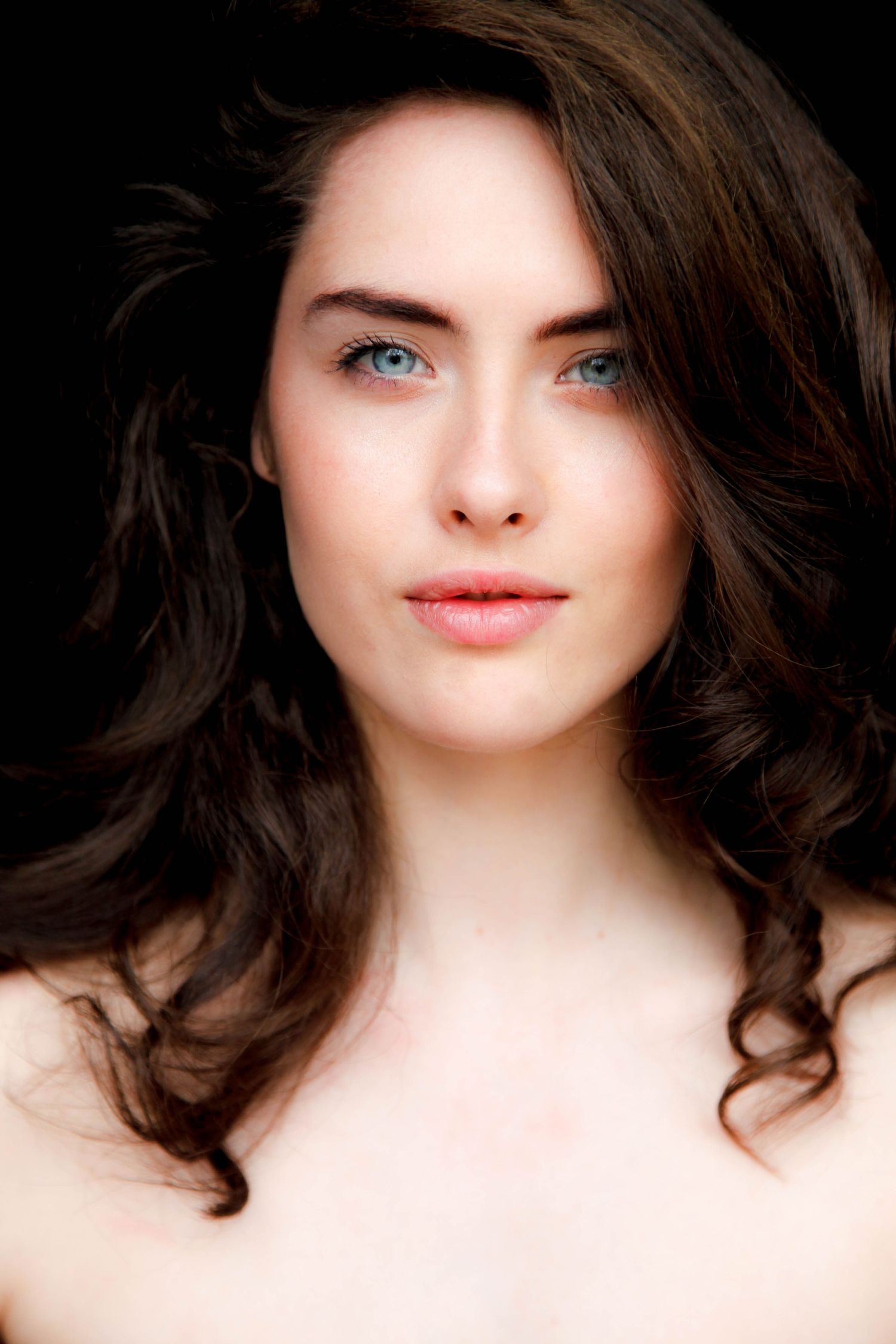 Female Model Portrait - Blue Eyes