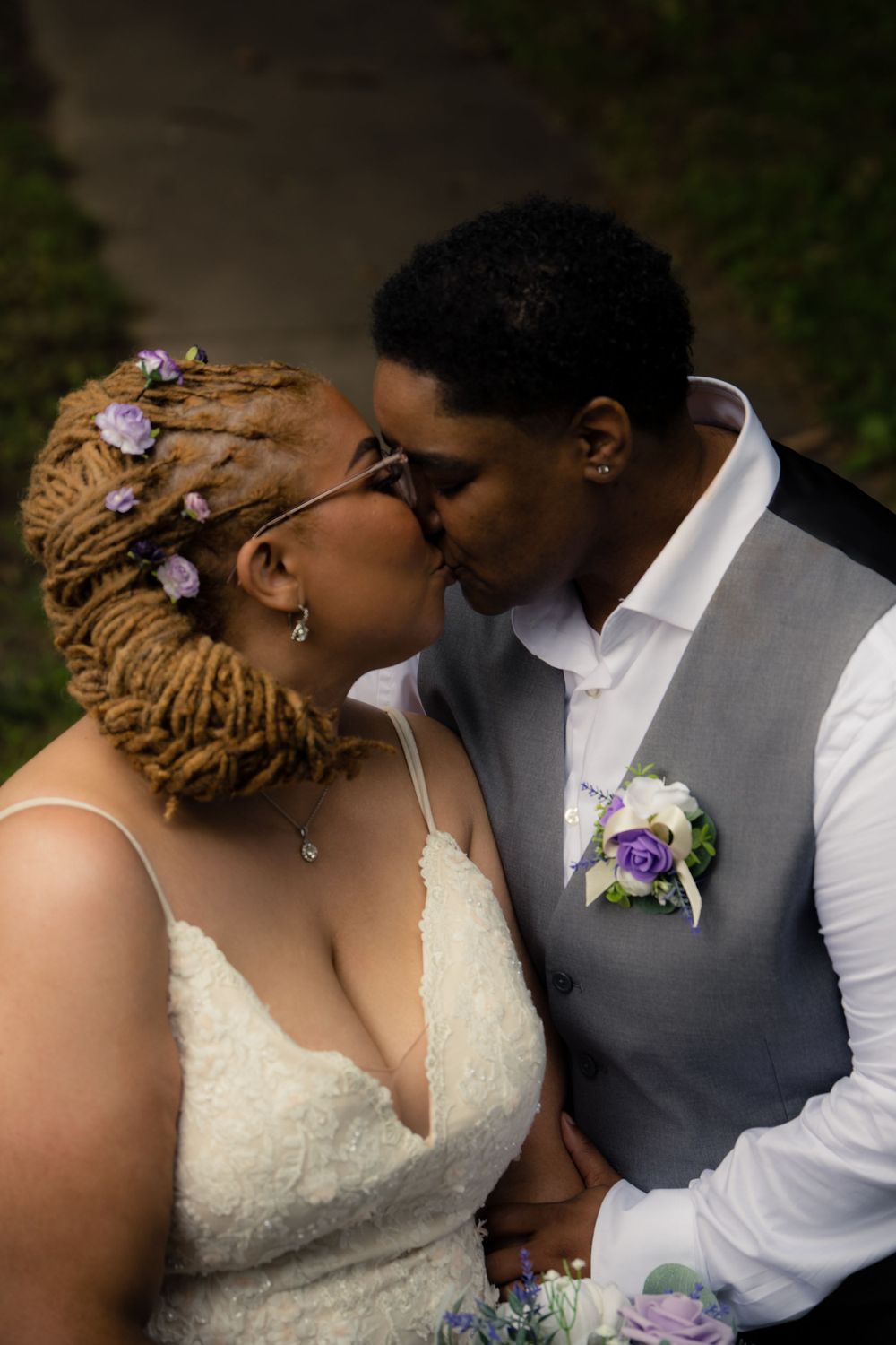 Cleveland LGBTQ+ Wedding, Shiny Penny Studios Wedding Photography, women of color