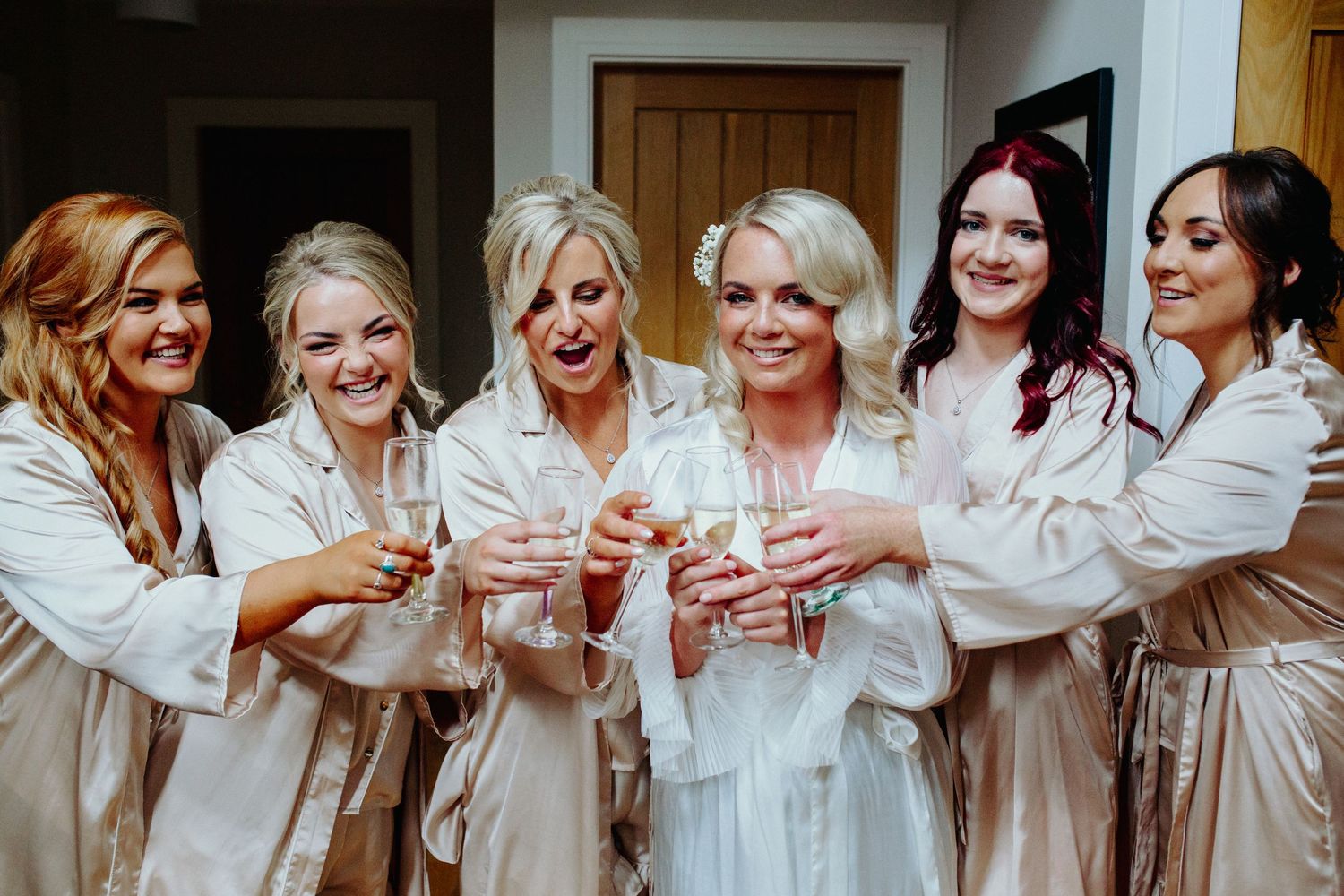bridesmaids at Dunmore House West Cork Wedding