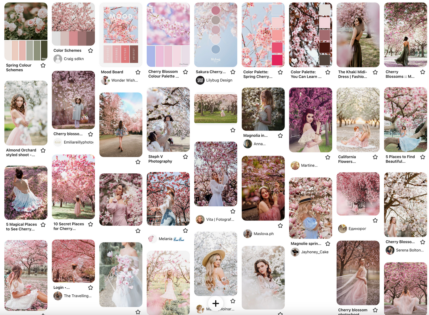 What to Wear to a Cherry Blossom Shoot