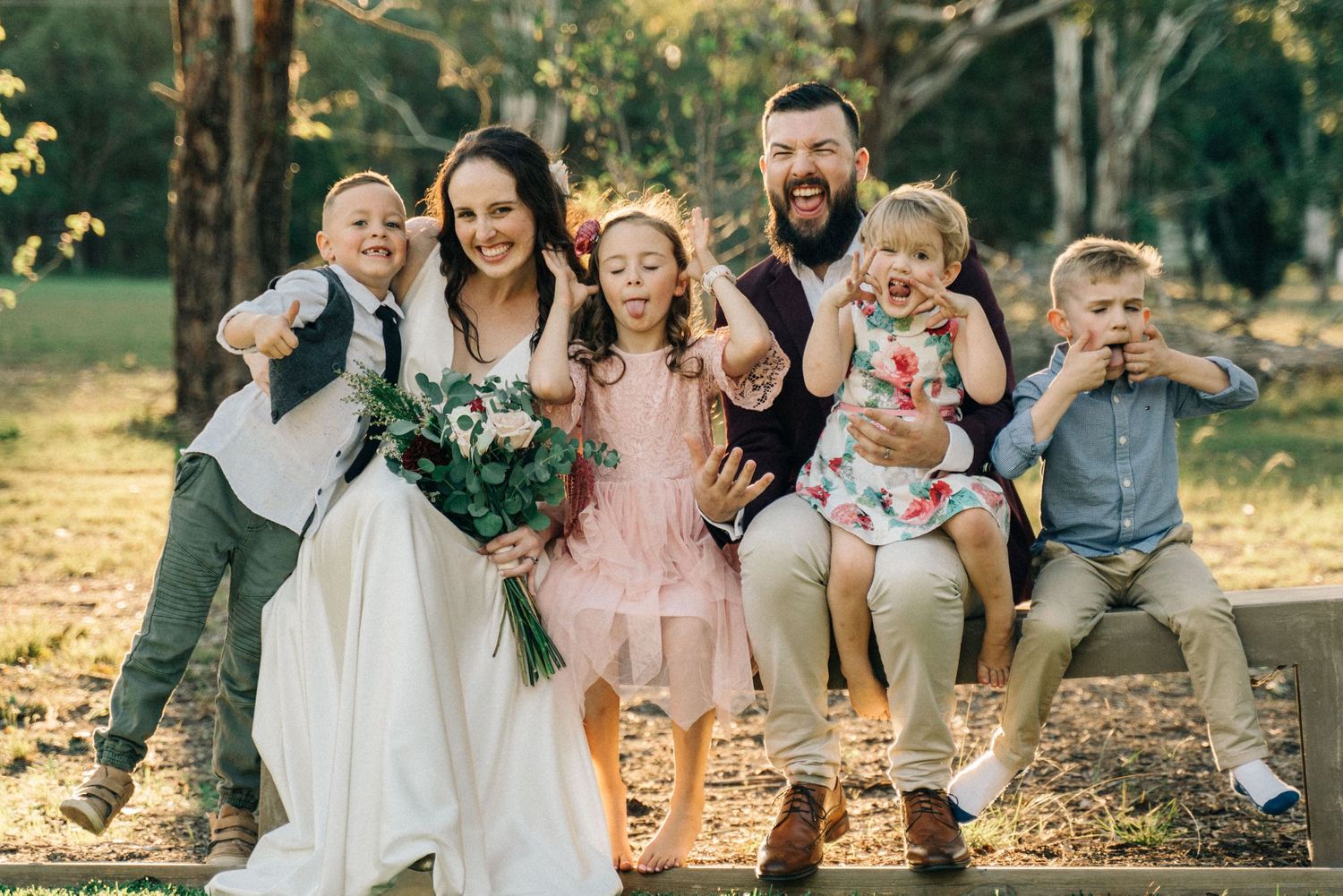 Hunter valley's wedding capture by Bill Chen