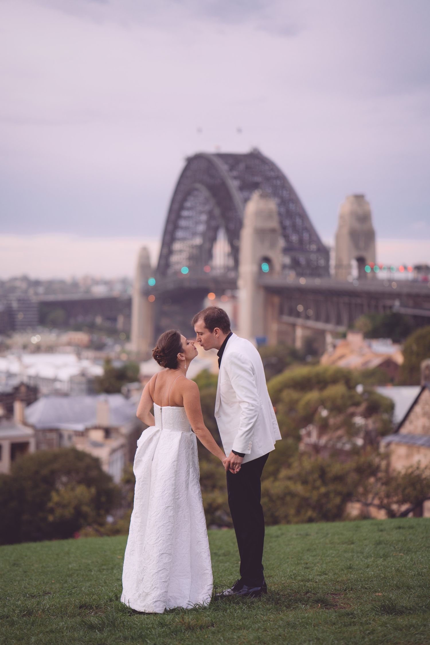 Sydney observatory wedding capture by Bill Chen