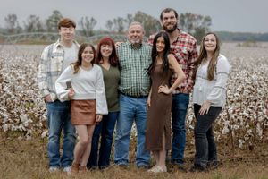 Cotton Field Photography with Family