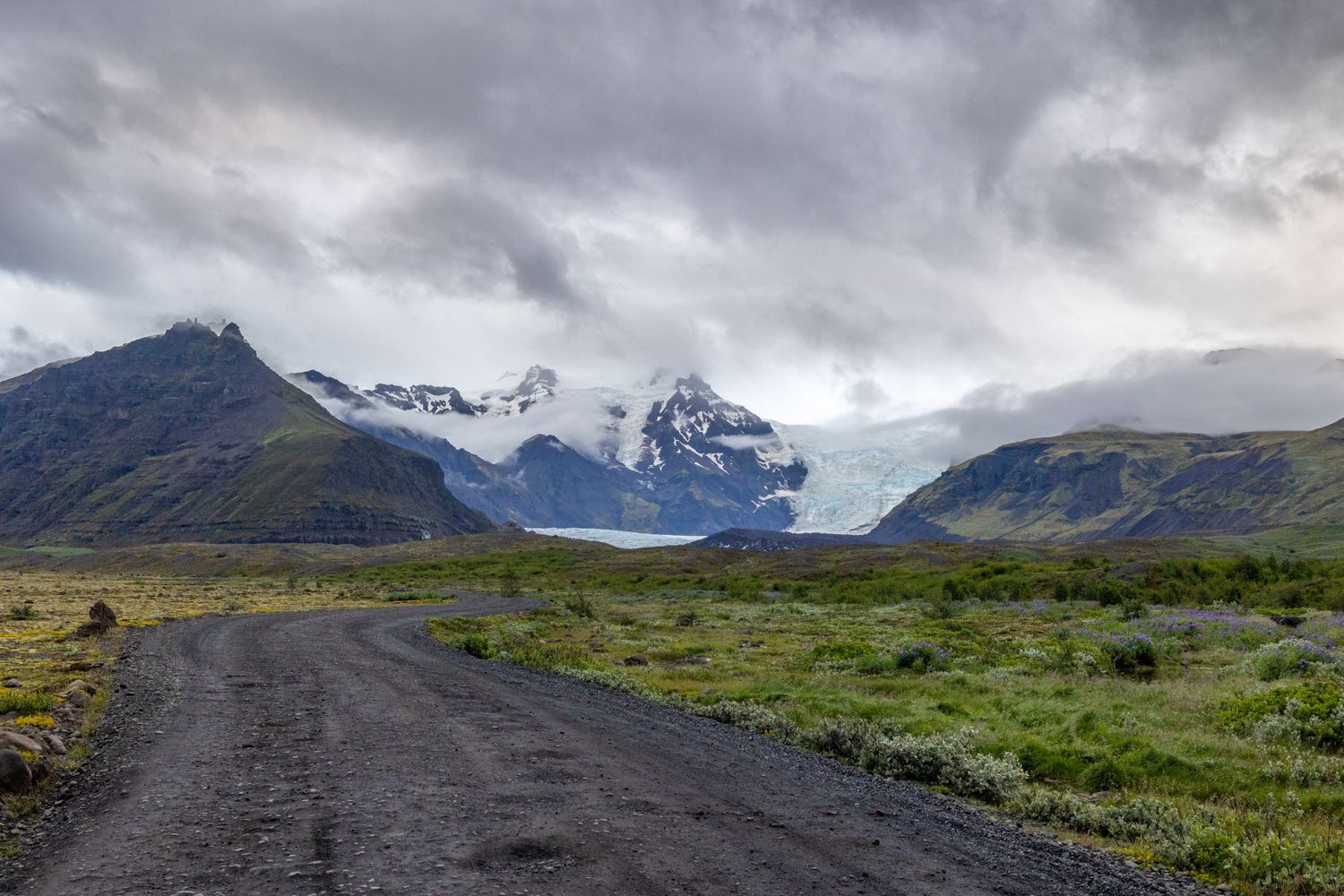 iceland glacier custom print