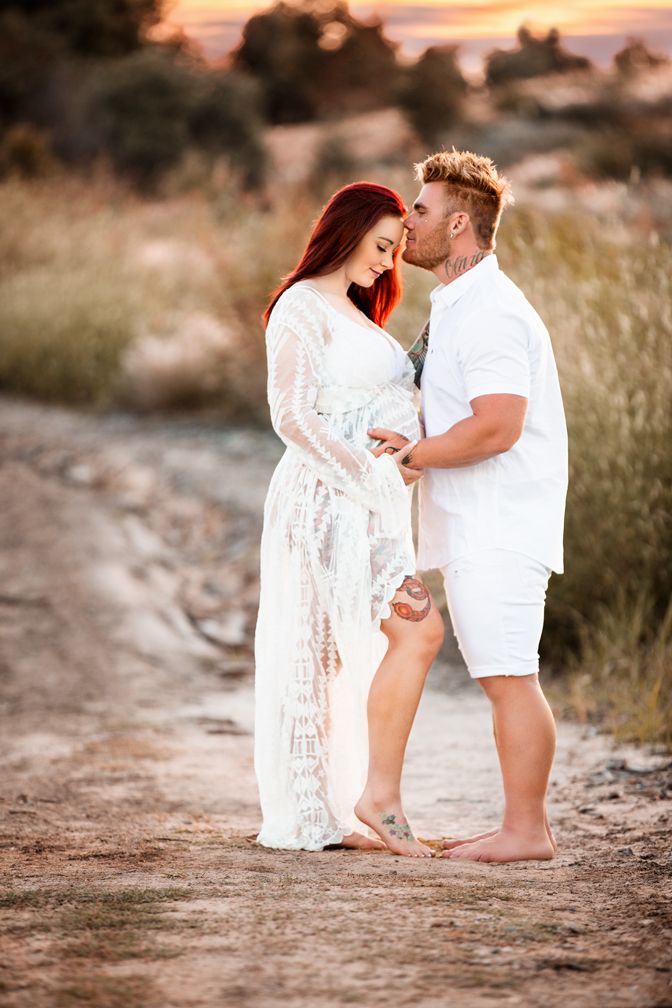 Maternity pregnancy photographer photography bump Brisbane Ipswich motherhood photos boho outdoor long grass open field